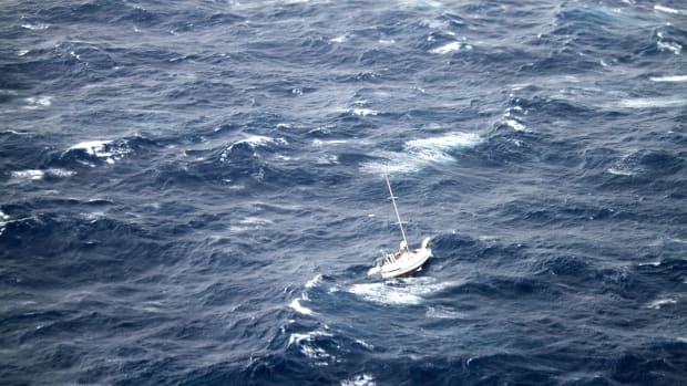 Rescue underway for sailboat caught in Hurricane Julio