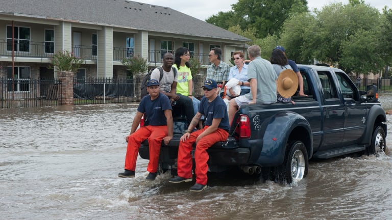 USCG Station Houston Continues to Respond to Hurricane Harvey