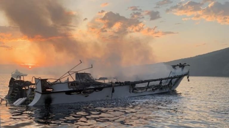 Update: Mayday Call; California Boat Fire Victims Trapped Below (Video)