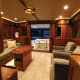 The saloon of the Marlow 49 Explorer.