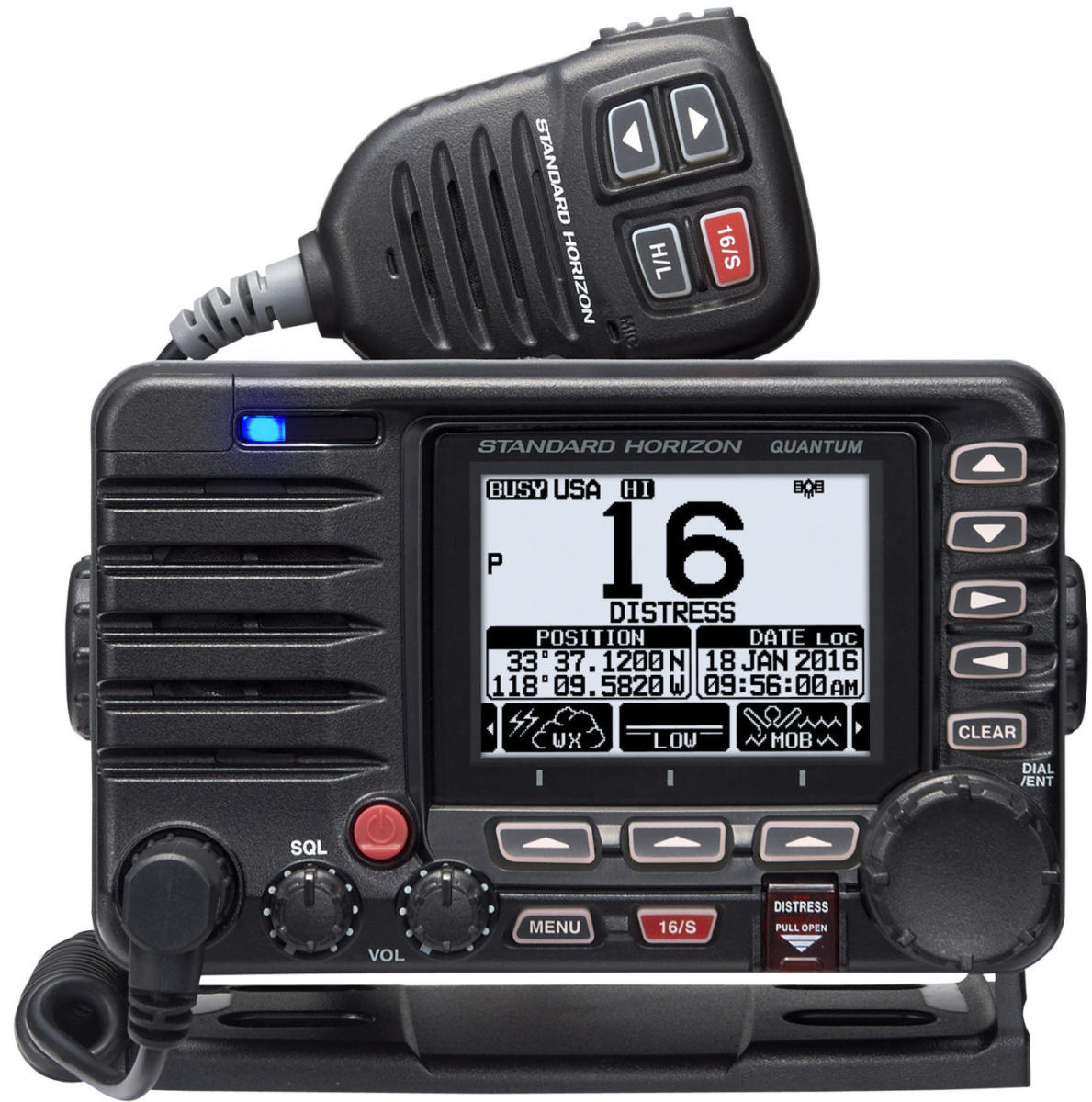 Standard Horizon GX6500: a loaded VHF radio also integrated with Class