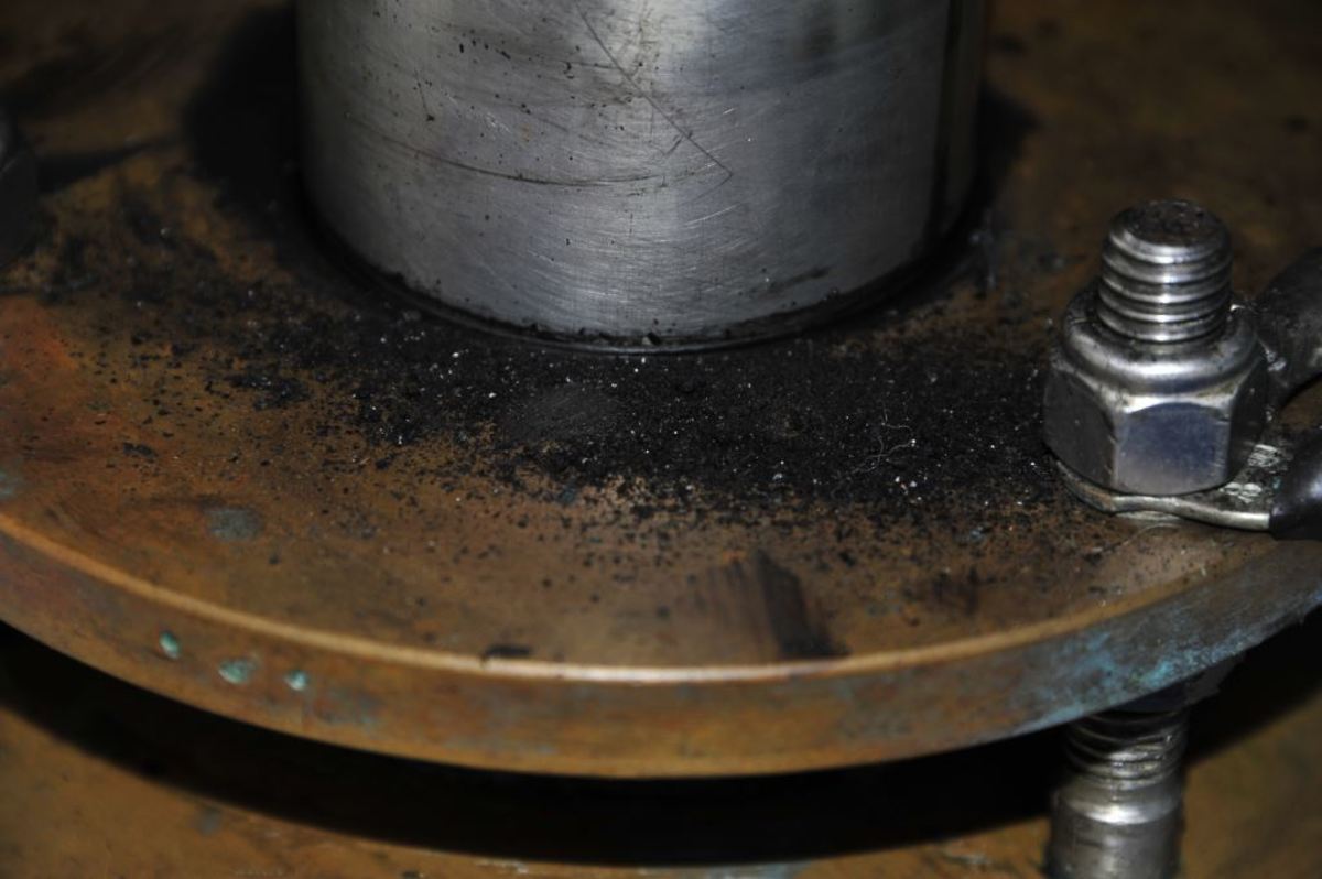 Fretting, an accumulation of metal dust is a sure sign of improper movement between components.  Look for this important clue in an inspection of your steering system.