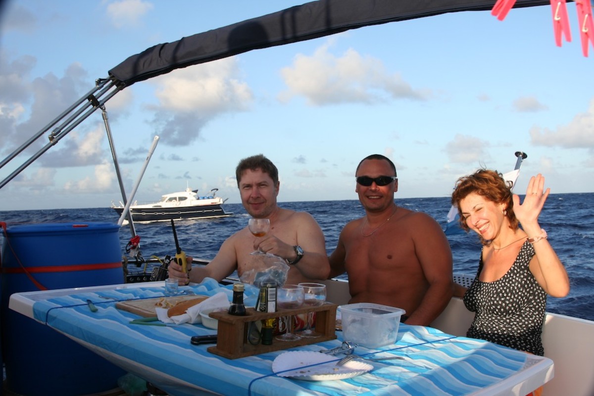 Good life on the aft deck