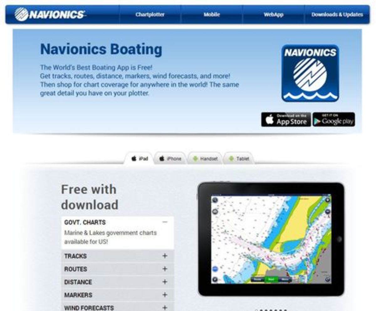 navionics charts free download