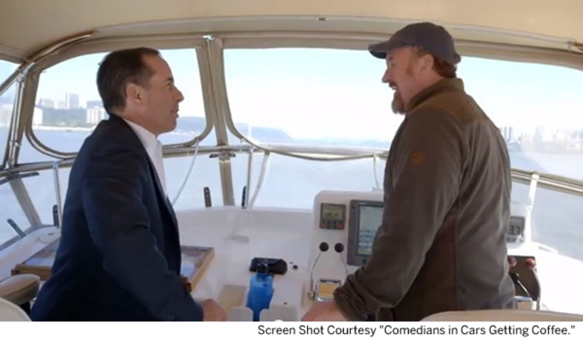 Go Boating with Comedians Jerry Seinfeld and Louis CK - PassageMaker