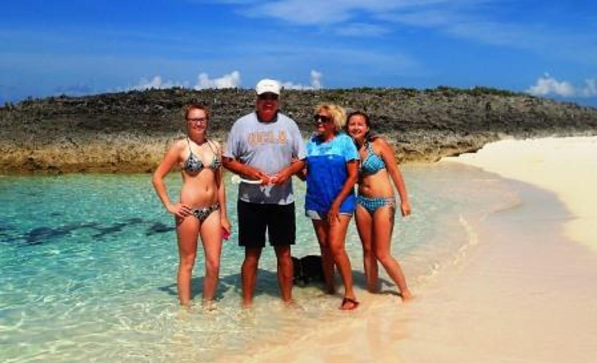 The current crew on the Fowl Cay Beaches.