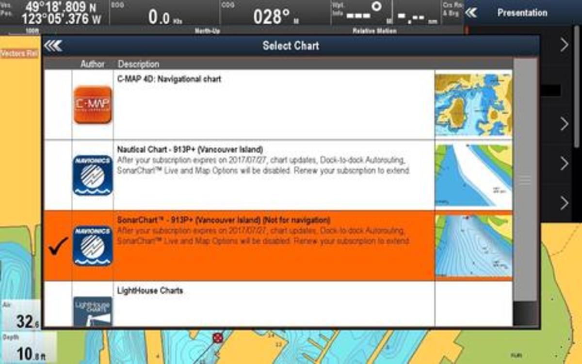 Navionics Charts For Raymarine