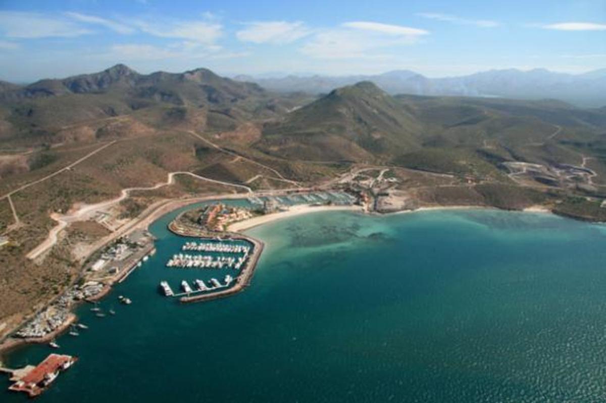 The Marina Costa Baja, near La Paz.