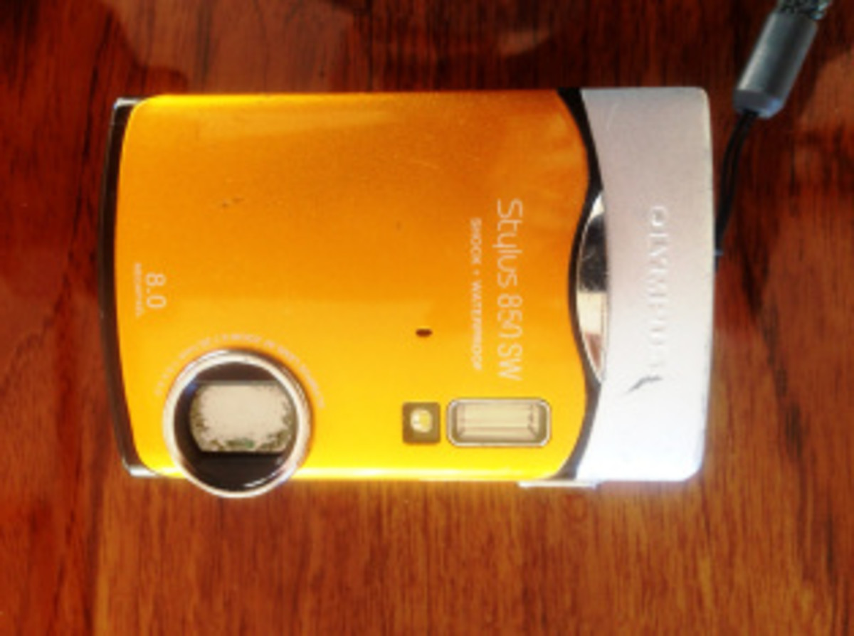 A simple camera that is also waterproof can be invaluable during dinghy explorations.