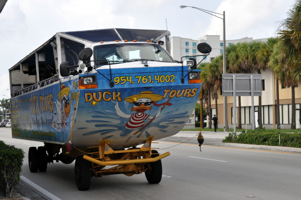  Amphibious vehicles of the Duck Tours fleet are a great way for newcomers to learn about the history of the city.