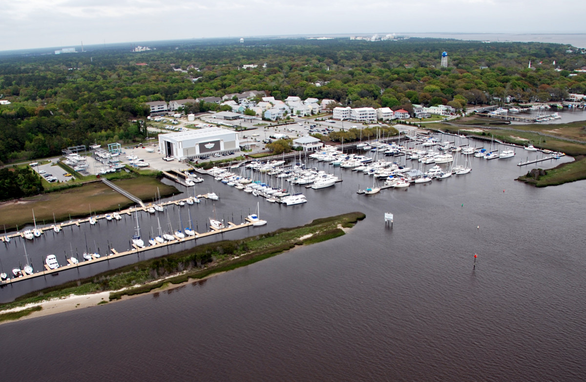 The newest Zimmerman boatyard is in Southport, North Carolina.