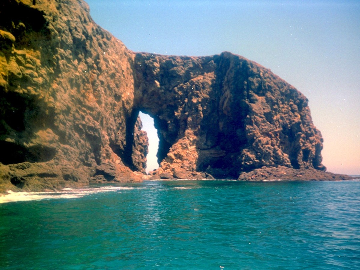 Arch Rock at Santa Barbara Island.