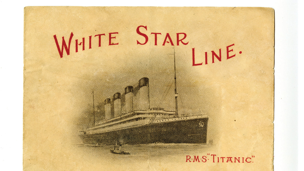 titanic postcard