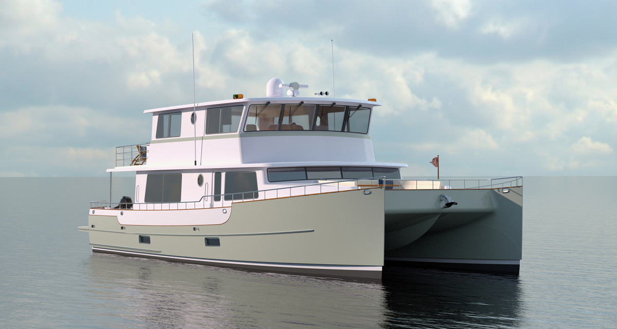 The new Doug Zurn design for New England Boatworks.