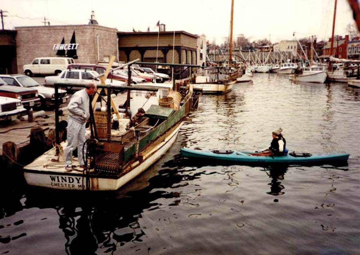Fawcett’s old waterfront location in Downtown Annapolis. (Gary Reich)
