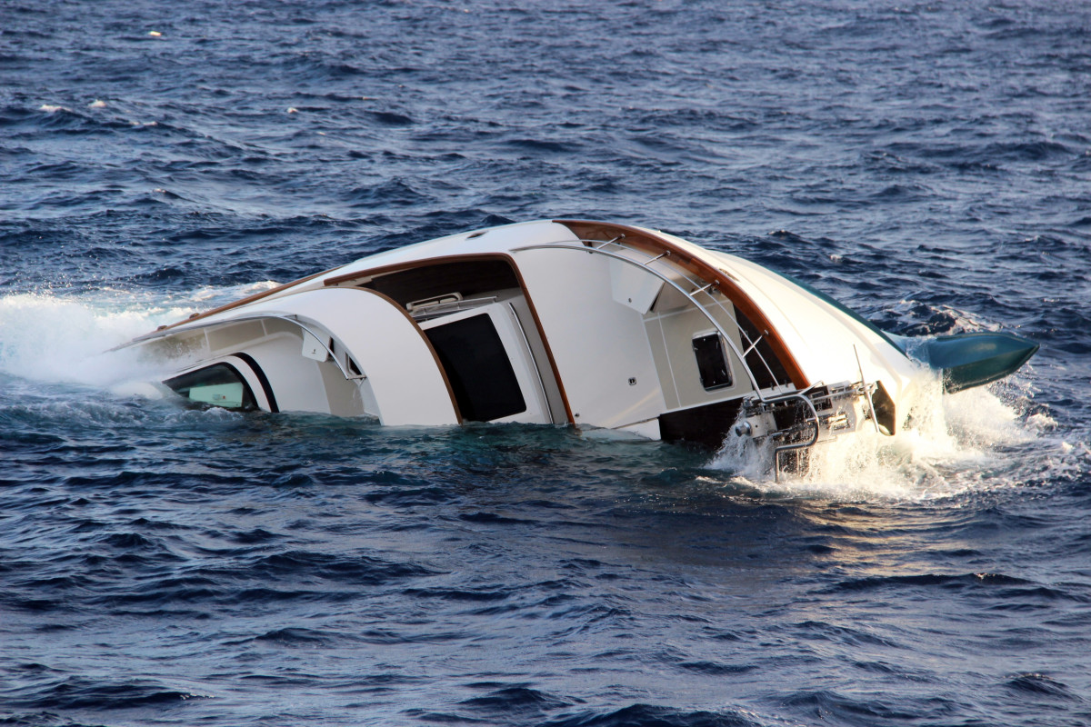 yacht sinking grange
