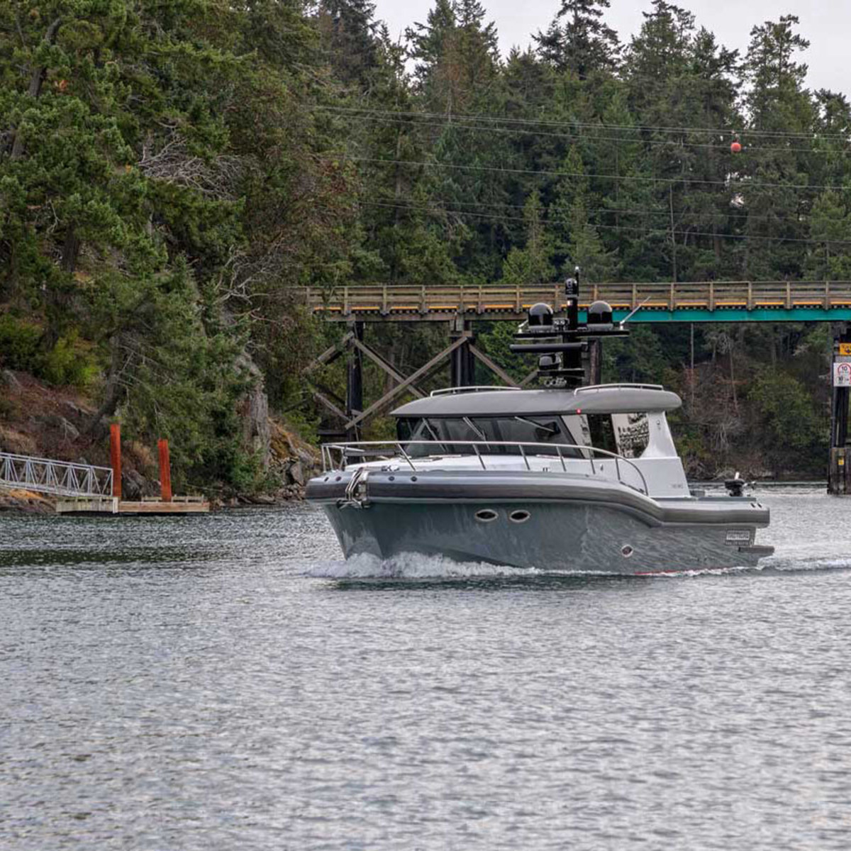 The Tactical 40 from Tactical Custom Boats.