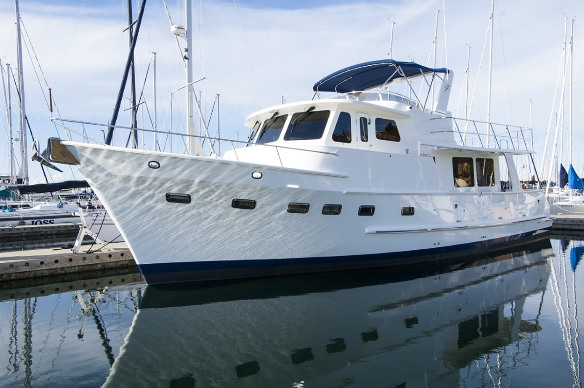 Defever 52 displayed by Seattle Yachts.