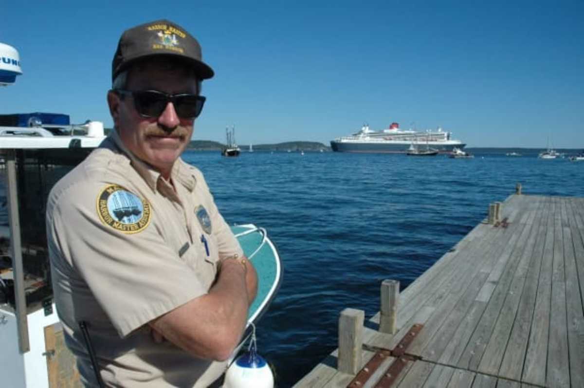 Charlie Phippen is the harbormaster at Bar Harbor, Maine.