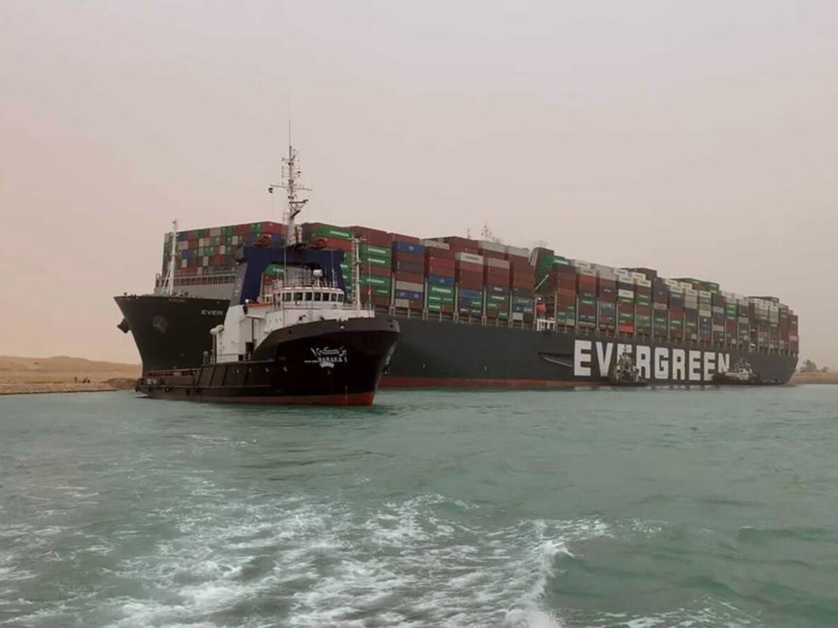 Suez Canal Authority/AP