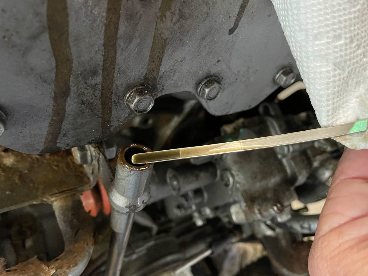 The simple things can be most often neglected. Checking the engine oil dipstick at the start of each day can prevent a costly failure or an inopportune engine shutdown. Don’t be alarmed by dark color; oil in diesel engines darkens quickly.