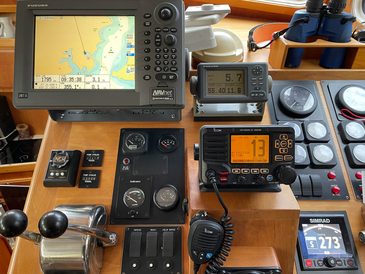 These instruments can all communicate via NMEA protocols, adding capabilities they would not have as separate devices. Understanding the wiring can help with troubleshooting any future problems. 