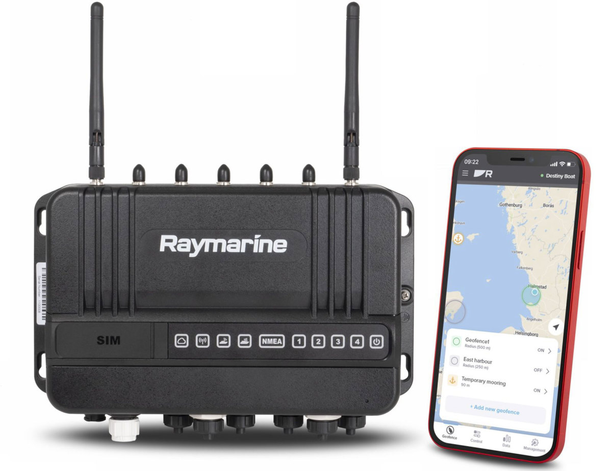 Raymarine’s recently introduced YachtSense Link is intended to be an all-in-one monitoring, control and connectivity solution for boats. Navigation equipment, entertainment systems, computers, mobile devices and more can connect to YachtSense Link.