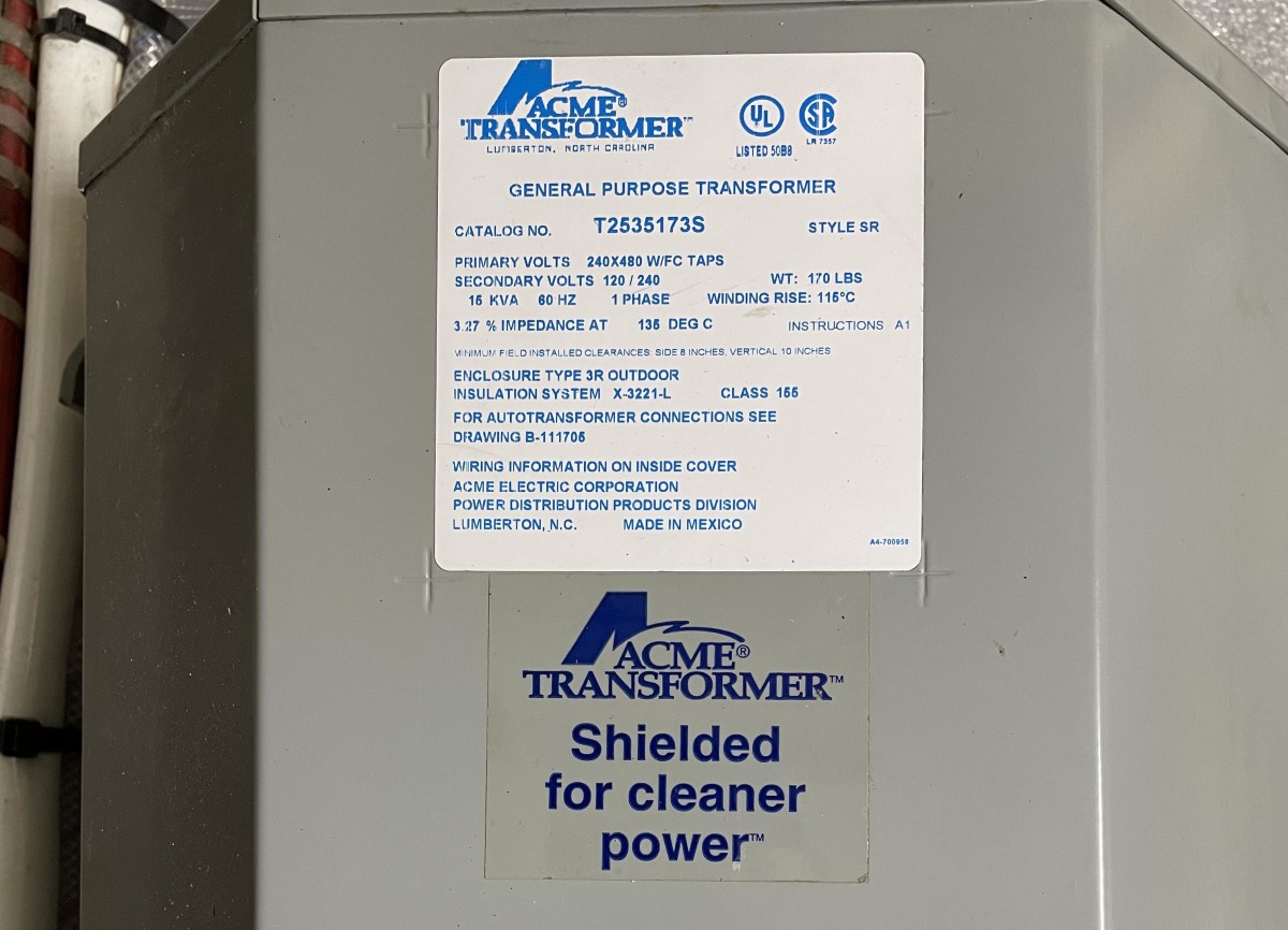 Installing a transformer can solve voltage step-down issues. Transformers have a high rate of reliability but do create some noise and heat. With their weight, they must be securely installed.