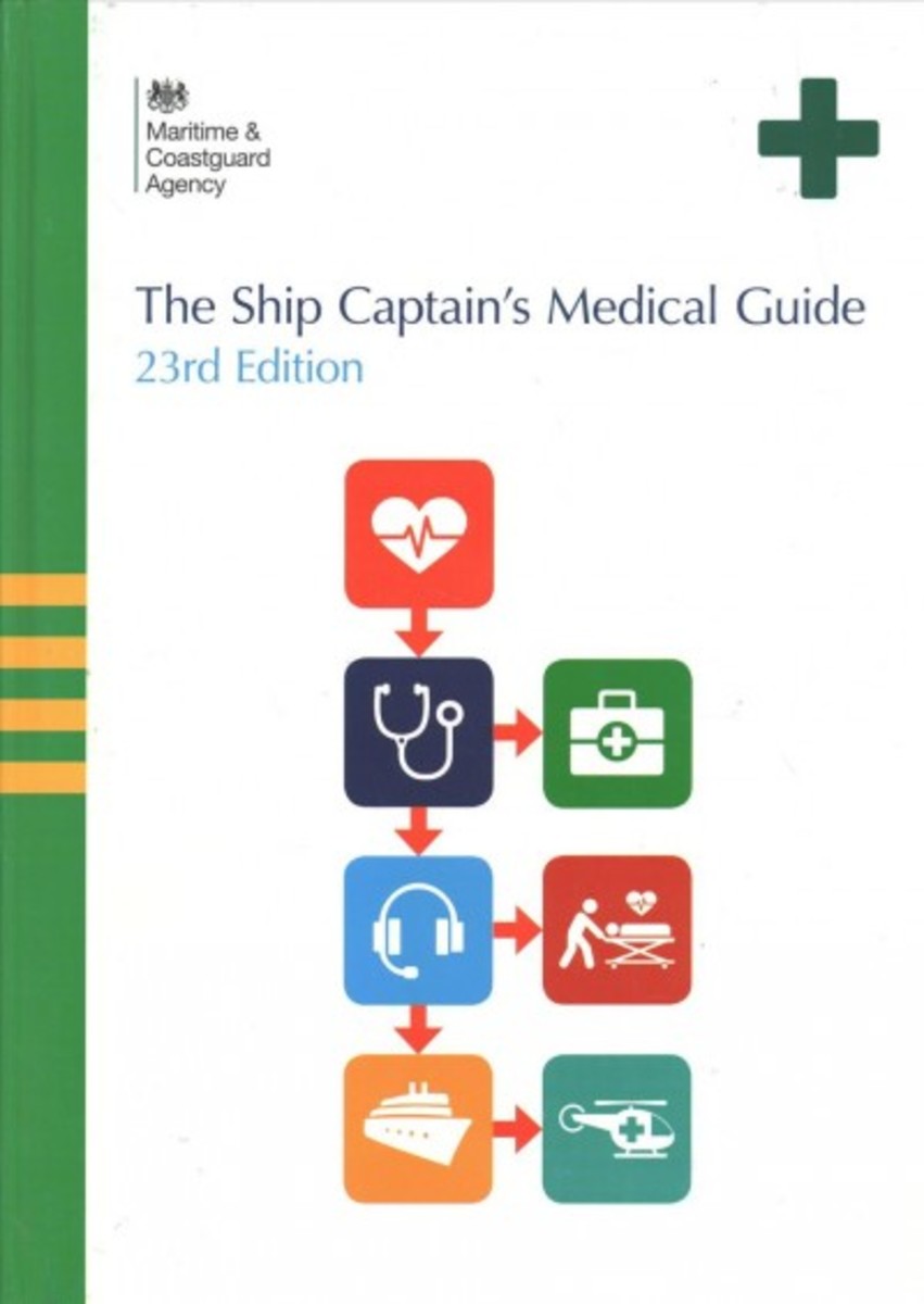 An Essential Book Aboard: The Ship Captain’s Medical Guide is a go-to resource worldwide. Its 332 pages are a comprehensive reference for all kinds of onboard crises.